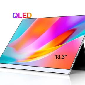 13.3 inch QLED portable monitor  