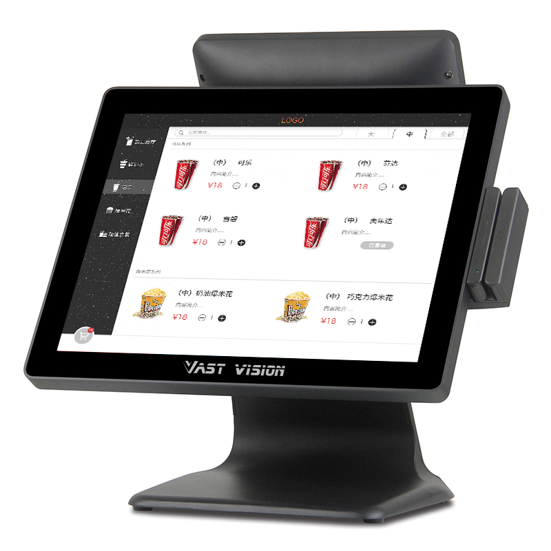 15 inch pos cash registers for small business