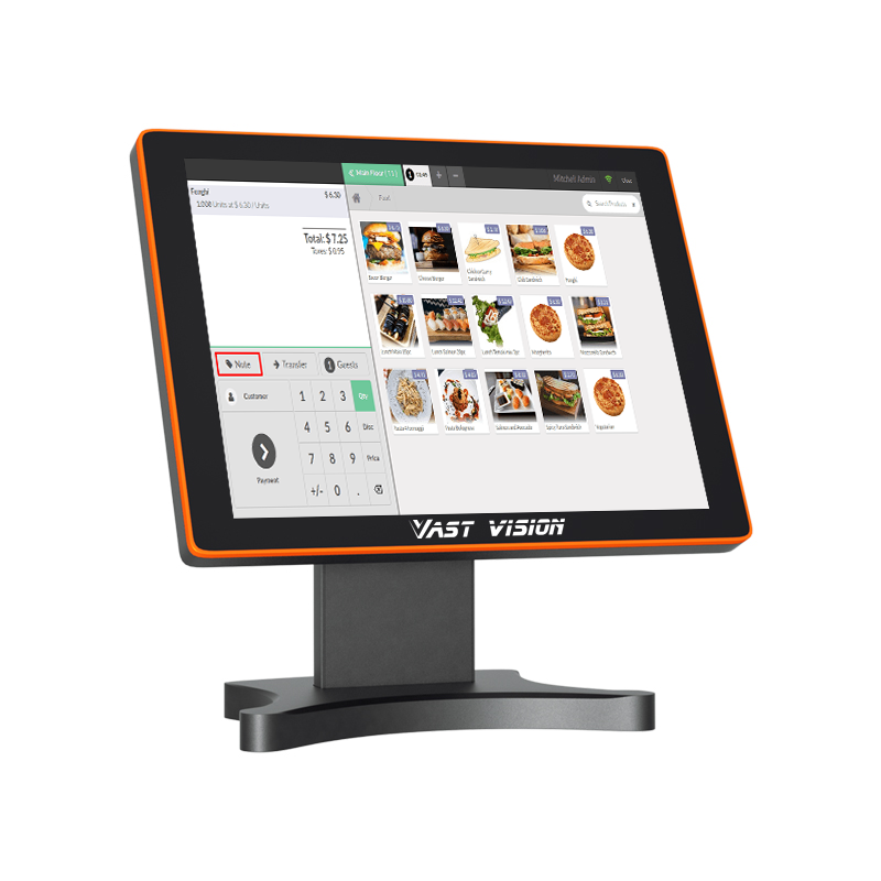 15 inch touch screen epos system