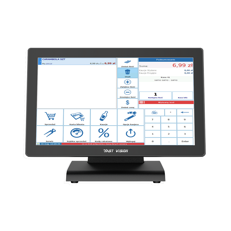 15.6 inch cashier machine  cheap point of sale system