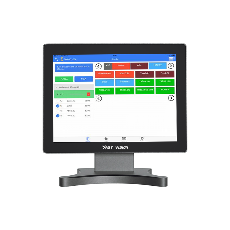 15 inch POS System Touch Screen  point of sale