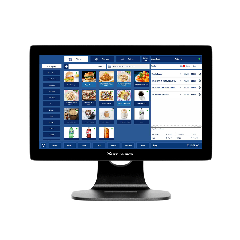 Windows POS System 15.6 inch epos system point of sale