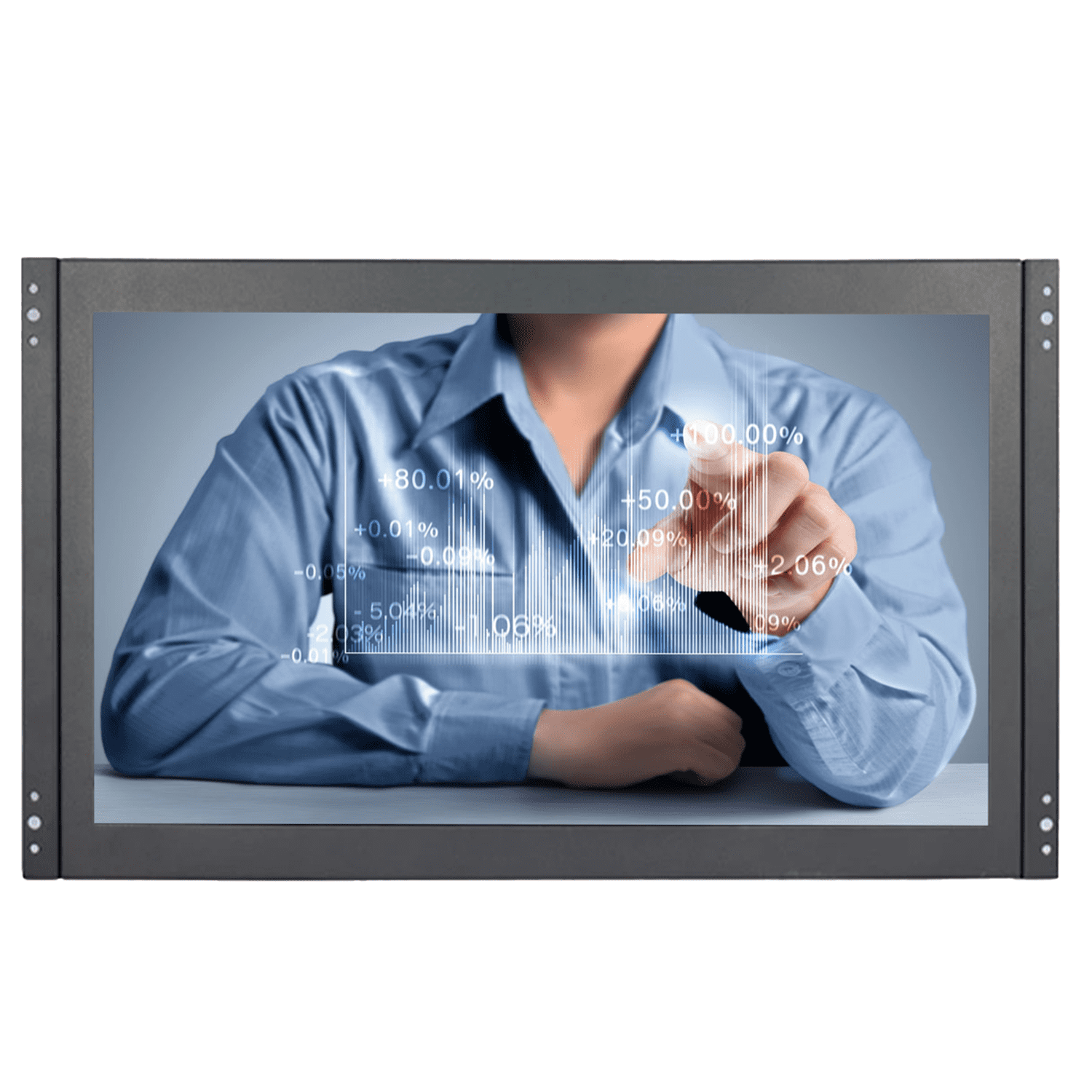 23.8 inch high-definition industrial touch open VGAHDMI LCD monitor