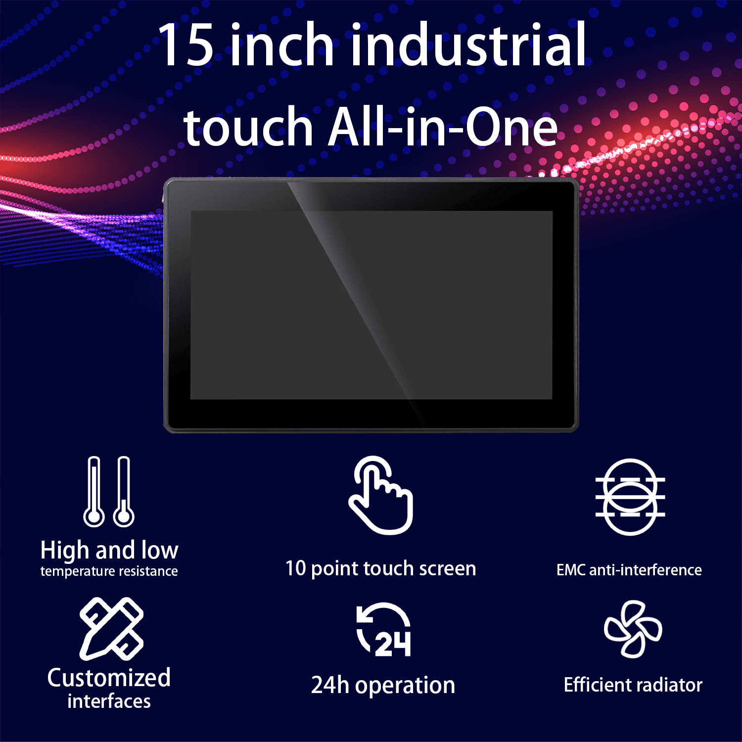 15.6 inch Industrial open frame monitor Embedded ipc pcap touch screen industrial ip65.png