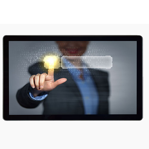 21.5 inch IP65 metal frame touch screen monitor