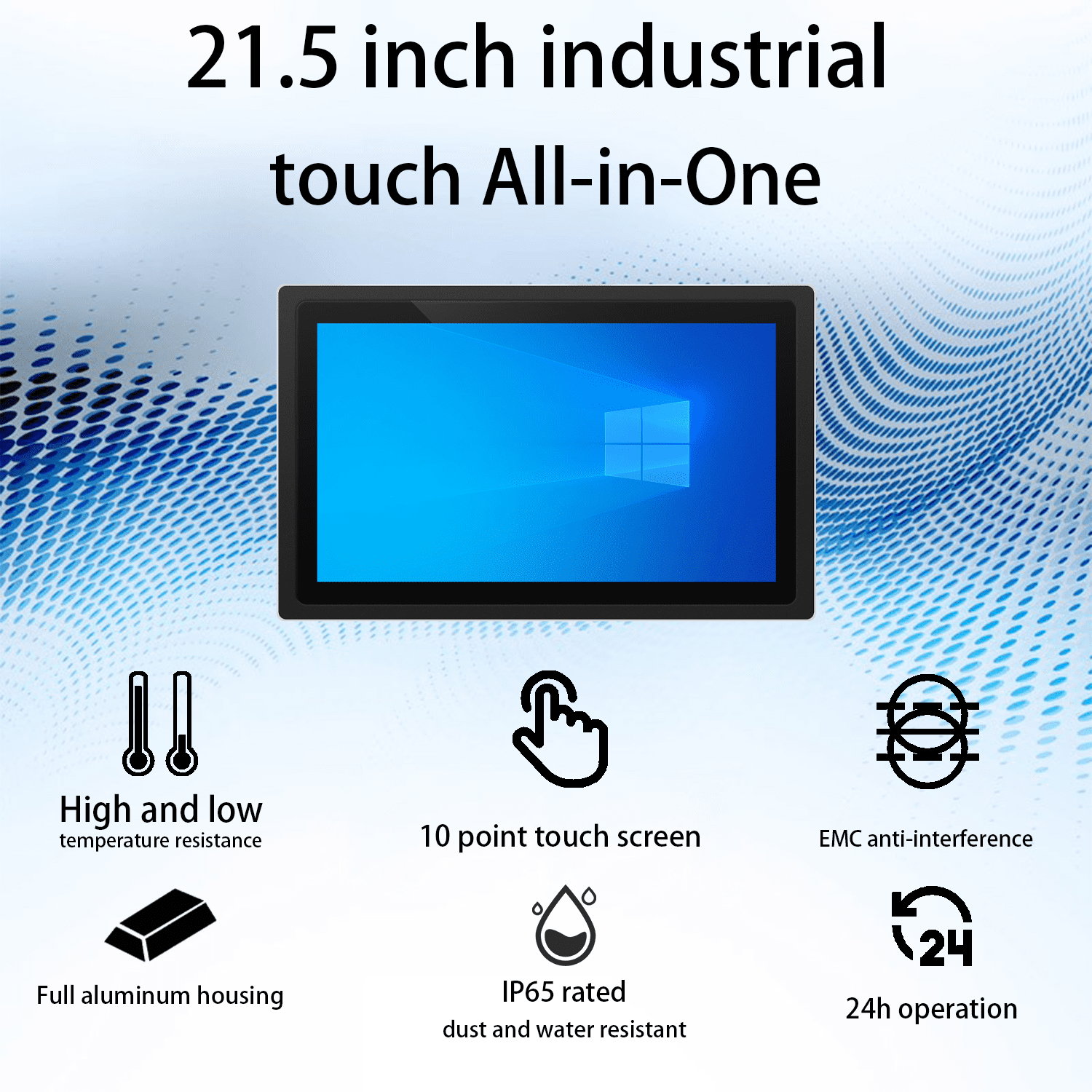 21.5 inch Industrial open frame monitor Embedded ipc pcap touch screen industrial ip65.png